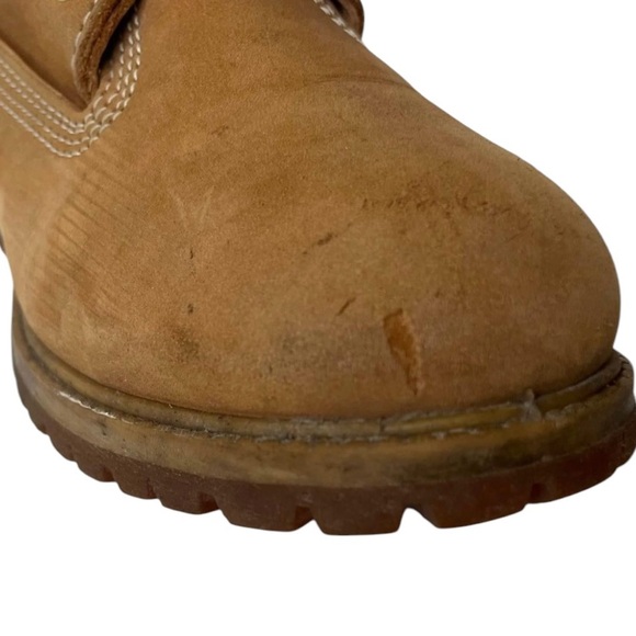 Timberland Boots Wheat Tie Up 6” Waterproof - Picture 7 of 9
